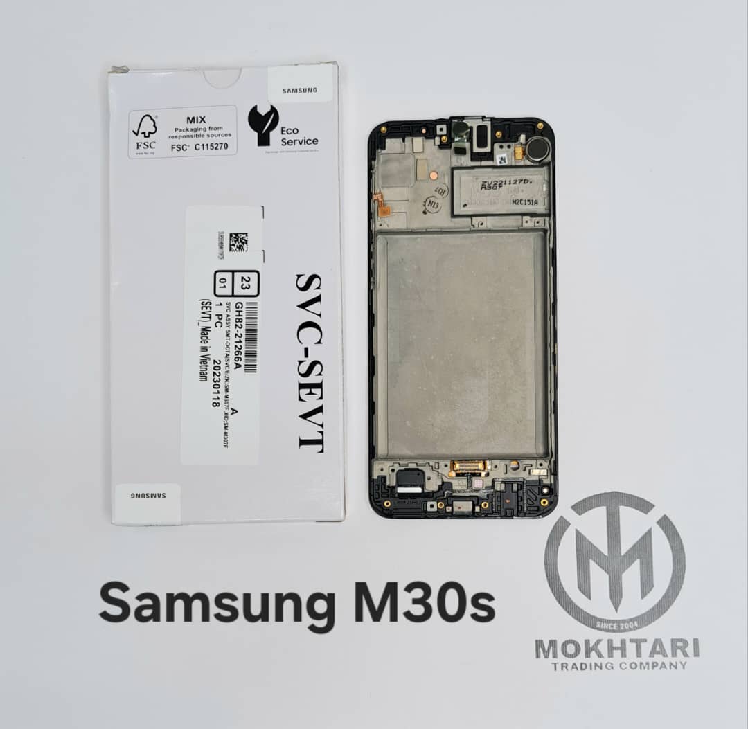 تاچ ال‌سی‌دی سامسونگ Galaxy M30s (SM-M307) اورجینال با فریم