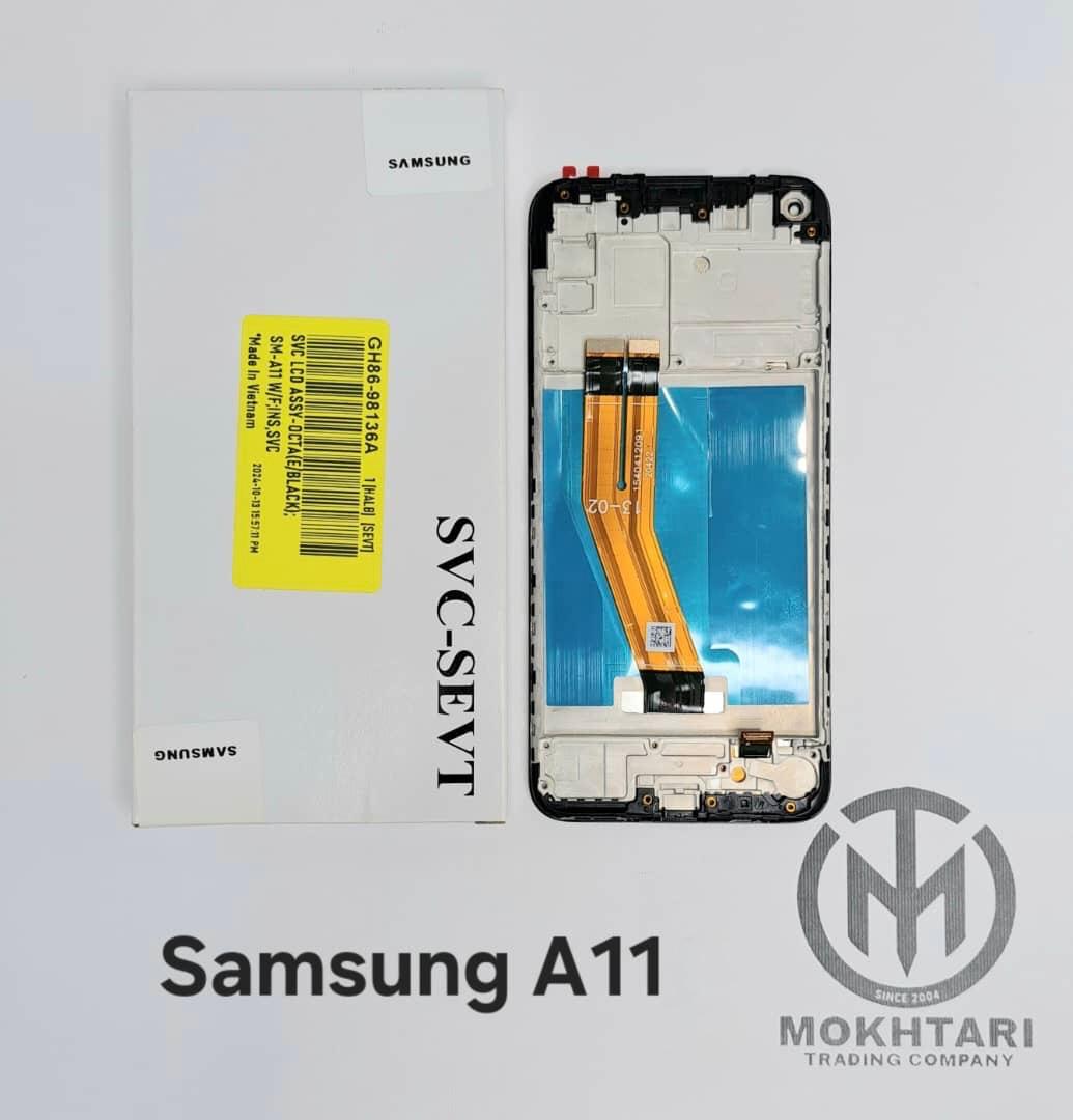 تاچ و ال‌سی‌دی اصلی سامسونگ Galaxy A11 (A115) با فریم