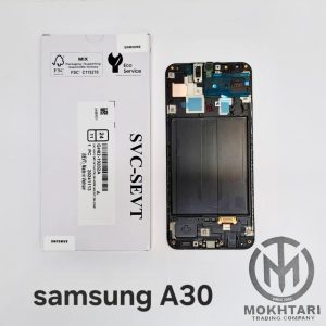 تاچ ال سی دی سامسونگ Galaxy A30 با فریم (Samsung A30) اورجینال