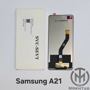 تاچ و ال‌سی‌دی اصلی سامسونگ Galaxy A21 (A215) بدون فریم | پنل PLS TFT | کیفیت فابریک کارخانه‌ای